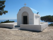 Una chiesetta in cima all'Isola di Kos