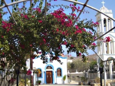 Un bell'arco della chiesa di Pserimos